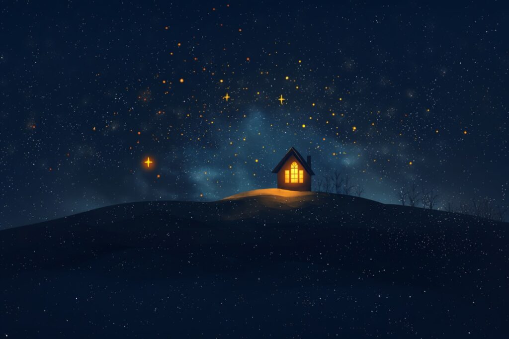 星降る夜の導き手